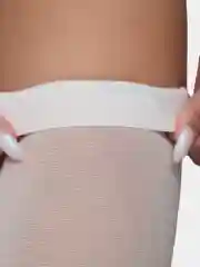 Белый чулки компрессионные, 1 класс компрессии, белые