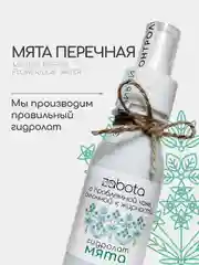 Гидролат Мята перечная, тоник для жирной и проблемной кожи, craftzabota 100 мл