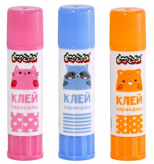 Клей карандаш Зверята 15 г