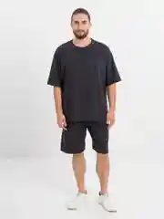 Угольный спортивный костюм мужской