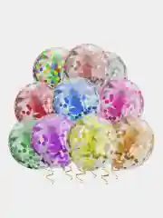 Набор шаров с конфетти, 10 штук, 12 дюймов