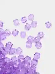 Сиреневый бусины для сумок акриловые, 10 мм, 500 г, бусины для плетения куб, кубики