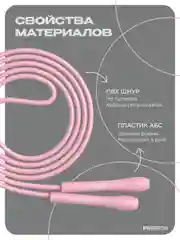 Скакалка спортивная, PROIRON, обычная и беспроводная, розовая