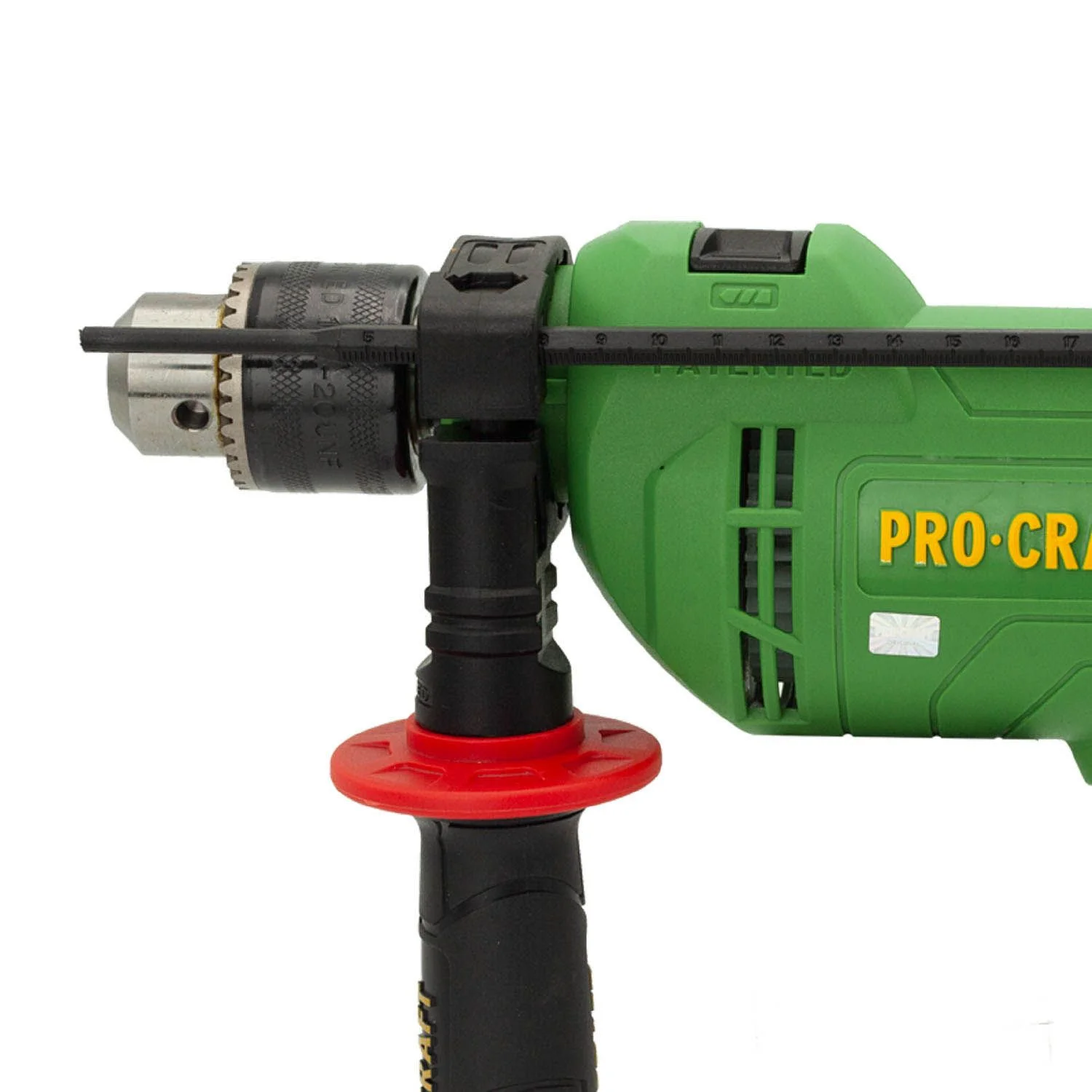 Зеленый дрель электрическая ударная PROCRAFT PS1100