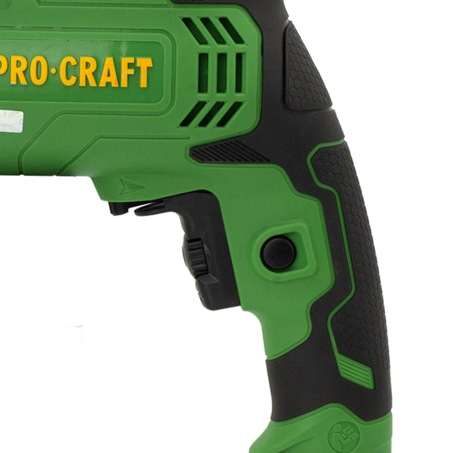 Зеленый дрель электрическая ударная PROCRAFT PS1100