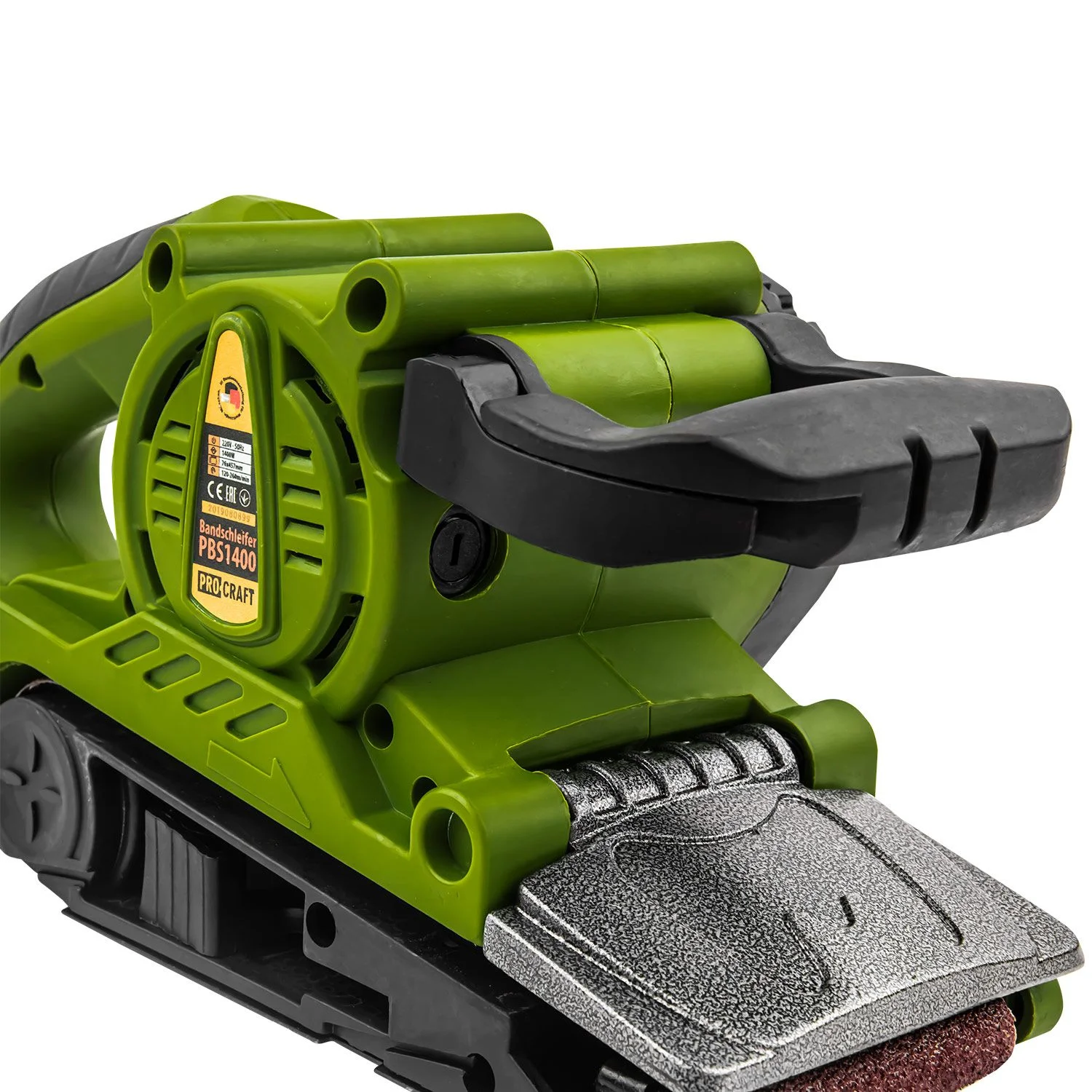 Зеленый ленточная шлифовальная машина PROCRAFT PBS1400