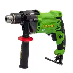 Зеленый дрель электрическая ударная PROCRAFT PS1350