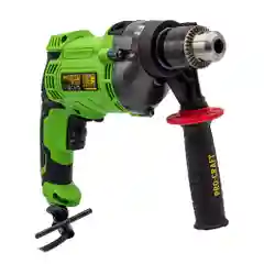 Зеленый дрель электрическая ударная PROCRAFT PS1350