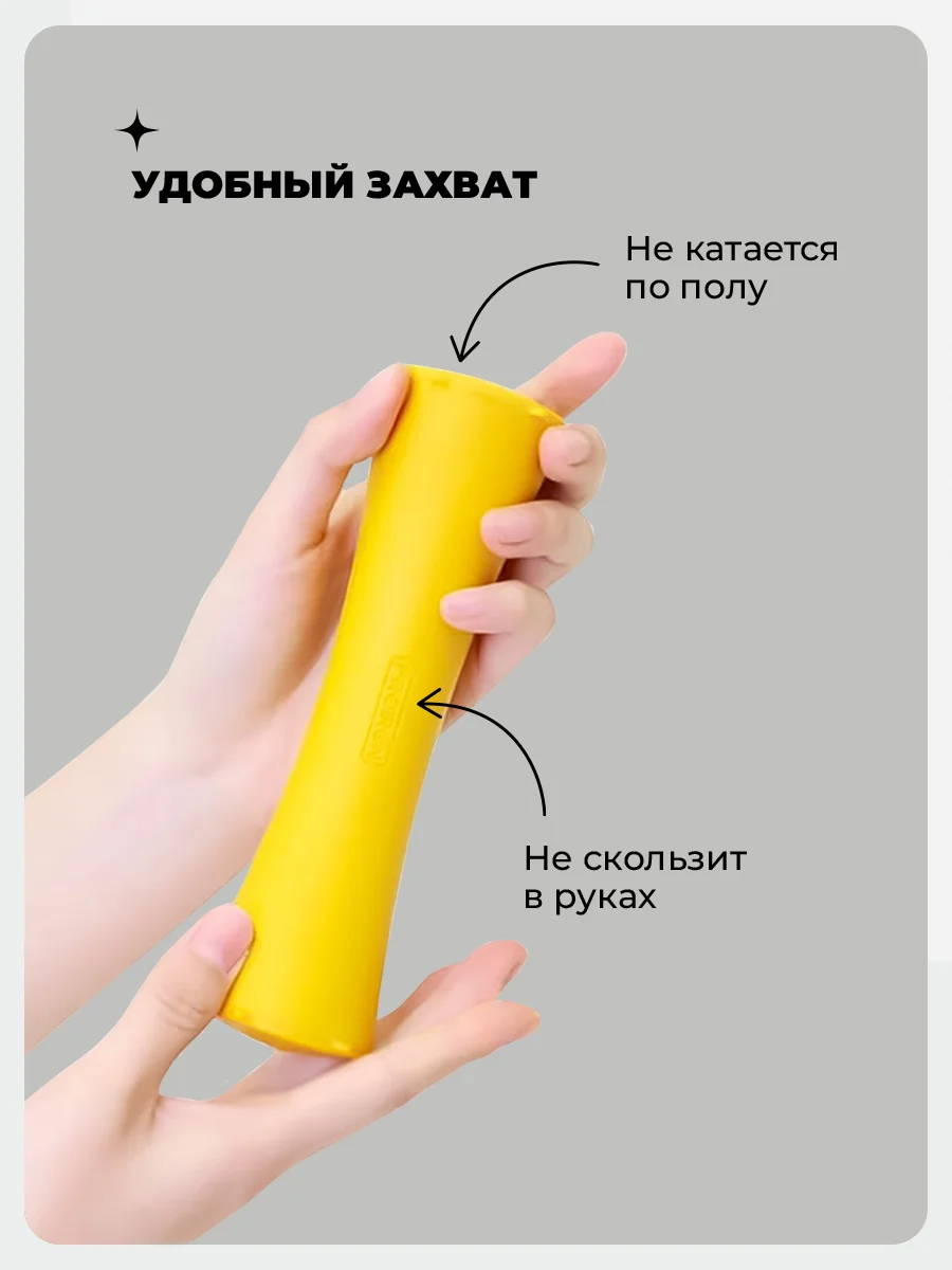Гантели 0,5 кг PROIRON, силиконовые, 2 штуки