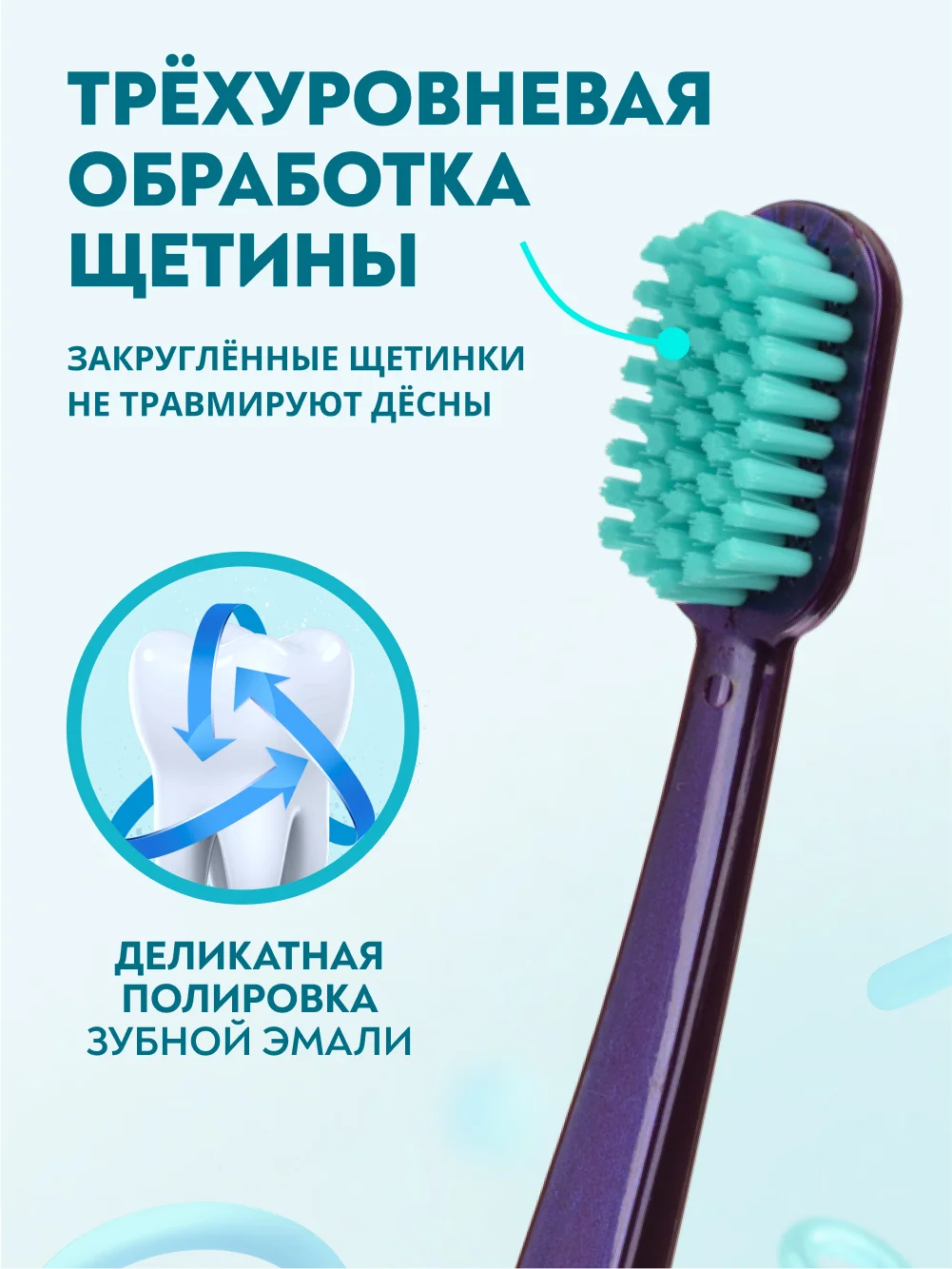 Зубная щётка PRESIDENT PROFI Soft 4000, мягкая
