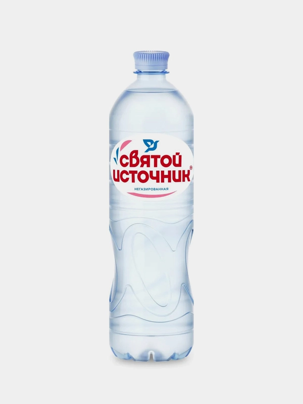 Вода питьевая негазированная "Святой Источник", 1 л
