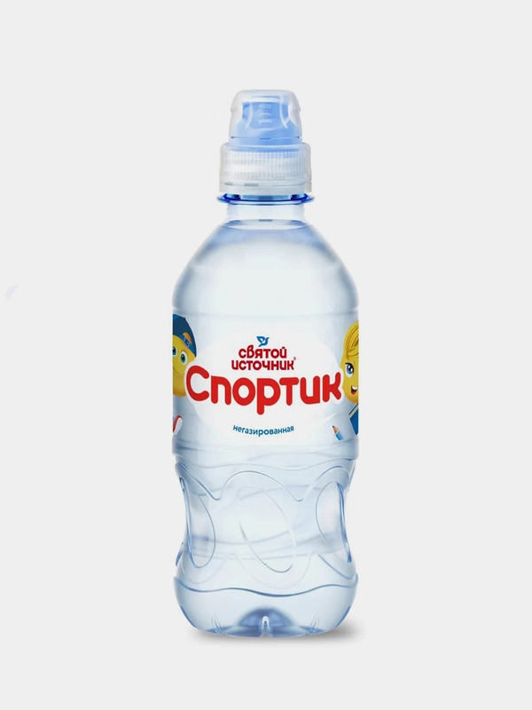 Вода питьевая негазированная "Святой Источник" Спортик 0.33л пэт