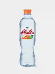 Негазированная питьевая вода Святой Источник "Персик", 0,5 л