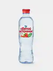 Негазированная питьевая вода Святой Источник "Клубника", 0,5 л