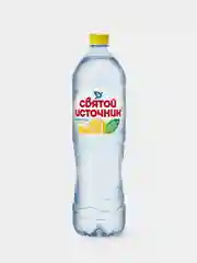 Негазированная питьевая вода Святой Источник "Лимон", 1,5 л