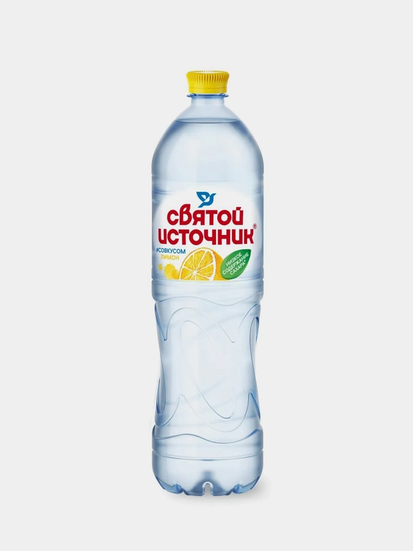 Негазированная питьевая вода Святой Источник "Лимон", 1,5 л