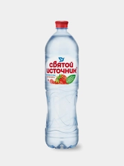 Негазированная питьевая вода "Святой Источник" "Клубника", 1,5 л