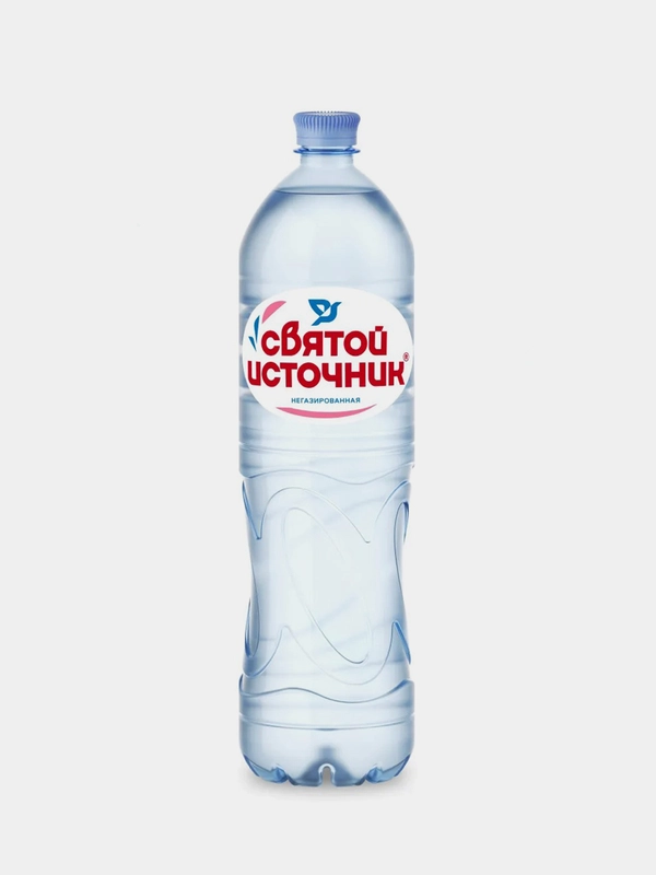 Вода питьевая негазированная "Святой Источник", 1,5 л
