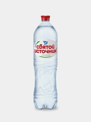 Вода питьевая газированная "Святой Источник", 1,5 л