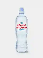 Вода питьевая негазированная "Святой Источник" "Спорт", 0,75 л