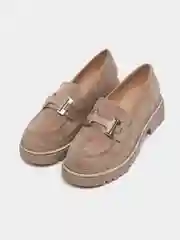Коричневый туфли женские