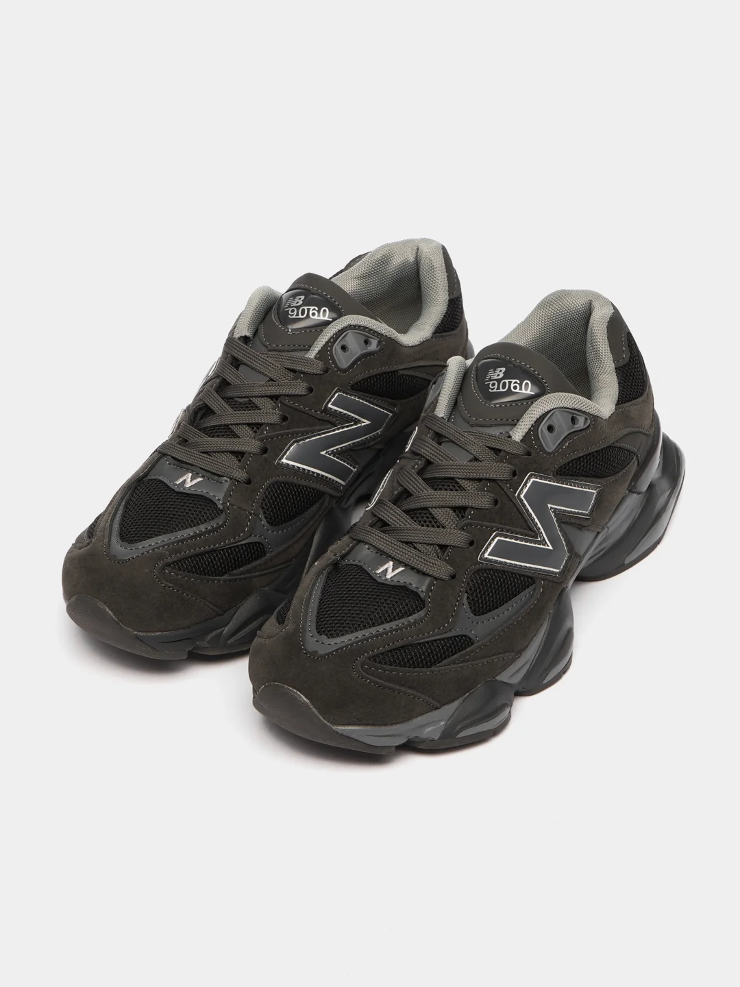 Коричневый мужские кроссовки с логотипом New Balance 9060