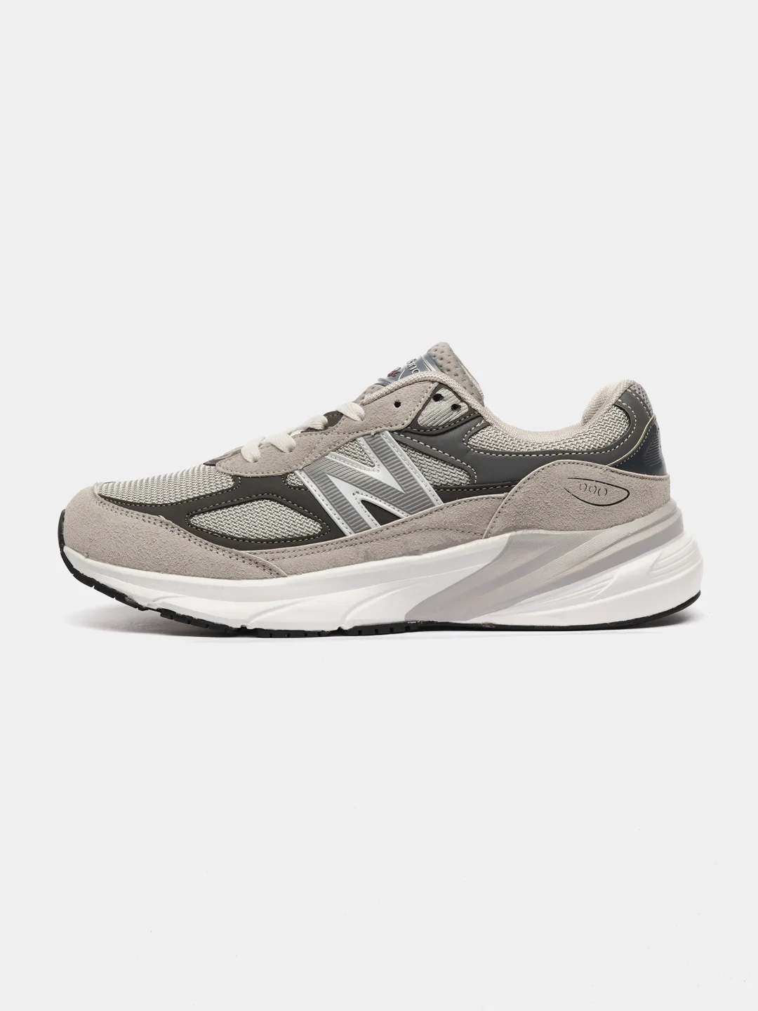 Серый кроссовки мужские с логотипом New Balance 990