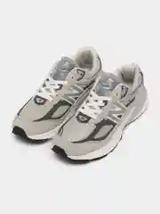Серый кроссовки мужские с логотипом New Balance 990