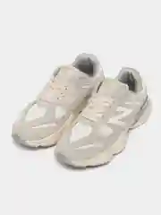 Серый меланж кроссовки женские с логотипом New Balance 9060