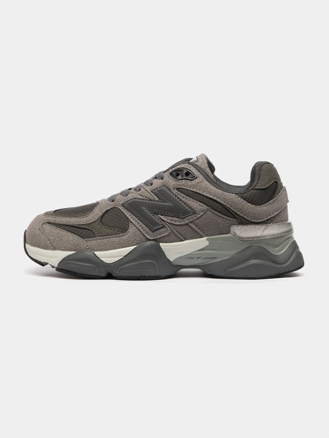 Коричневый кроссовки женские с логотипом New Balance 9060