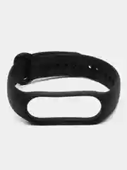 Угольный ремешок силиконовый для фитнес браслета Xiaomi Mi Band 5 Mi Band 6 (Ми Банд 5 Ми Банд 6)