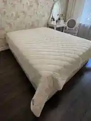 Молочный покрывало "Аура дома" двухспальное 240*220