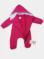 Горчичный комбинезон для новорожденных с начесом