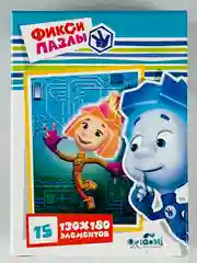 Мозаика пазл для самых маленьких игры головоломка фиксики мини 15 эл симка нолик димдимыч