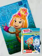 Мозаика пазл для самых маленьких игры головоломка фиксики мини 15 эл симка нолик димдимыч