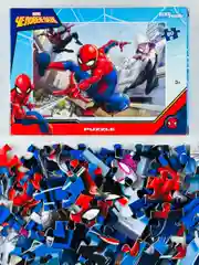 Пазлы Мозаика детская 80эл Marvel марвел человек-паук человек паук игра для мальчика мульт