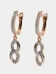Желтый комплект: серьги и кулон Xuping Jewelry