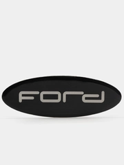 Наклейка эмблема Ford тюнинг 11,5х4,5 см, 15,7x5,5 см