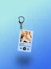 Бежевый меланж брелоки акриловые  "K-POP", TXT, STRAY KIDS, ITZY