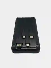 Белый внешний аккумулятор, Power bank на 20000mAh, с функцией держателя телефона