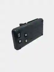 Белый внешний аккумулятор, Power bank на 20000mAh, с функцией держателя телефона