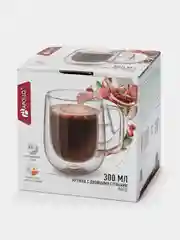 Кружка с двойными стенками APOLLO "Dopio", 300 мл