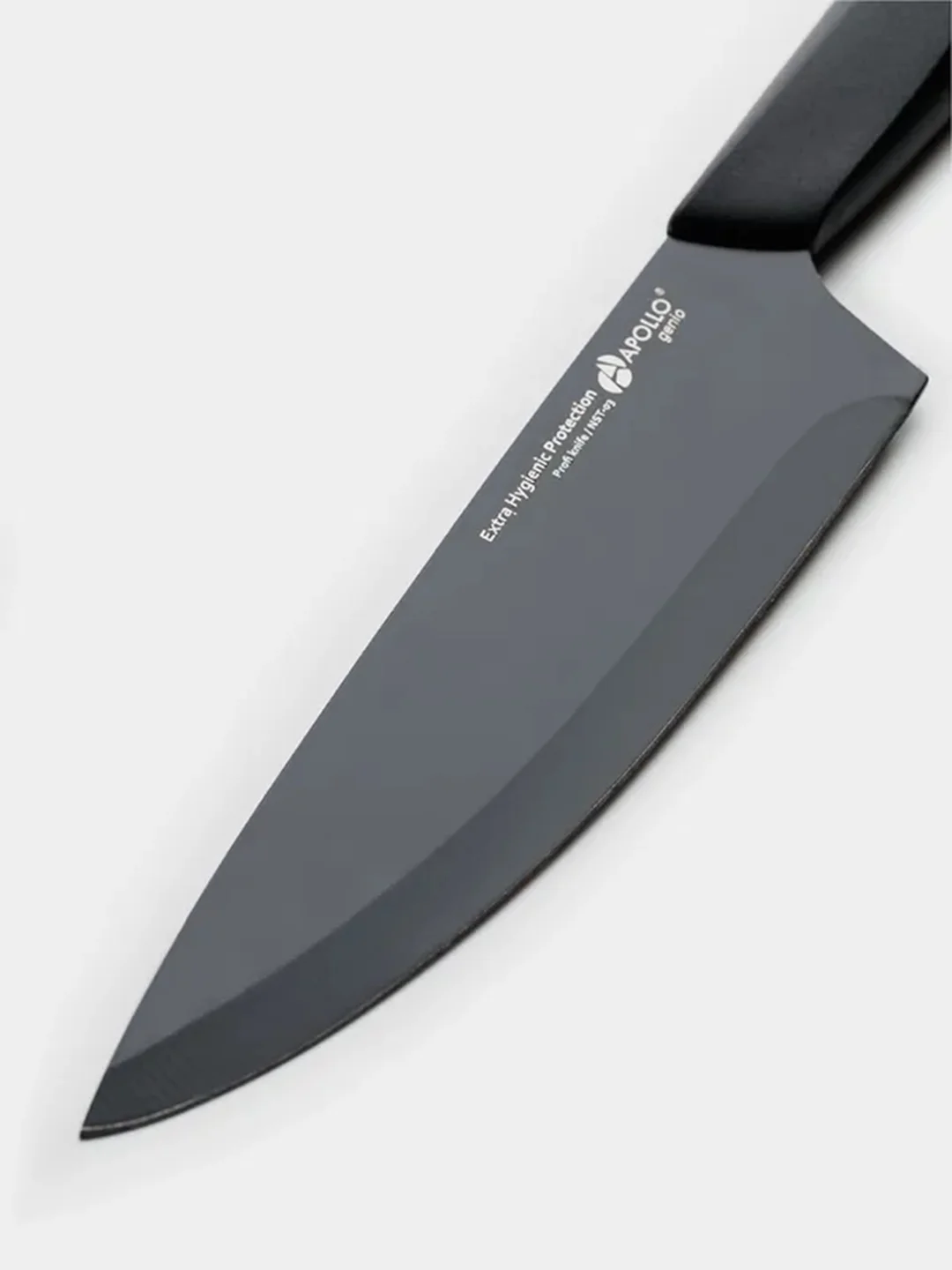 Нож кухонный APOLLO Genio "Nero Steel", лезвие 18.4 см