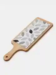 Доска сервировочная APOLLO "Flake", бамбук, керамика, 33х12х1 см