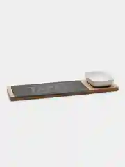 Набор для сервировки APOLLO "Tapas", доска сервировочная 20x10 см, соусник 10х7х3 см
