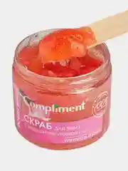 Скраб для тела Compliment "Упругость и тонус", с экстрактами инжира и розы, 400 мл