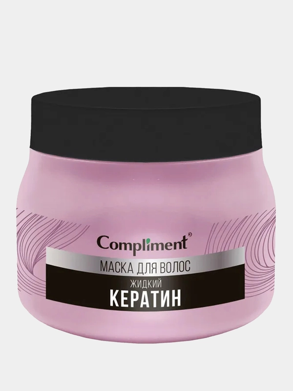 Маска для волос Compliment "Жидкий кератин", 400 мл