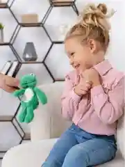 Мягкая игрушка UNAKY 15/19 см, Мартышка Лорейн, Лягушка Синдерелла, Слоник Фауст, Лоуренс
