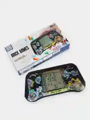 Черный игровая приставка тетрис, консоль детская игровая, игровая приставка