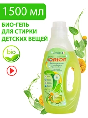 Фито-гель для стирки детских вещей "Крапива и календула", ORION, 1500 мл